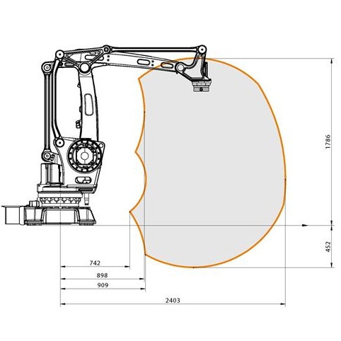 ABB IRB460搬运机器人恒温加热防护服